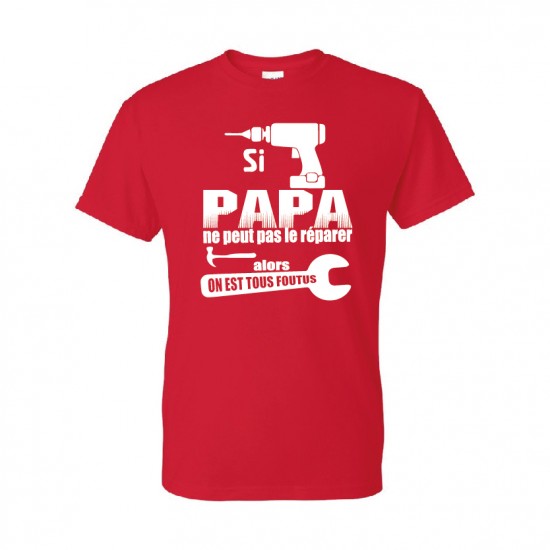 T-Shirt ''Si papa" 